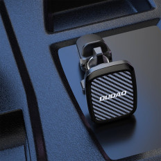 Magnētiskā auto rokturis uz F8H telefona uz melna ventilācijas režģa