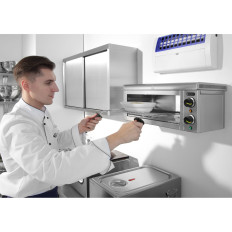 Hriankovač salamandrovka pre montáž na stenu 30min. 2000W - Hendi 264119