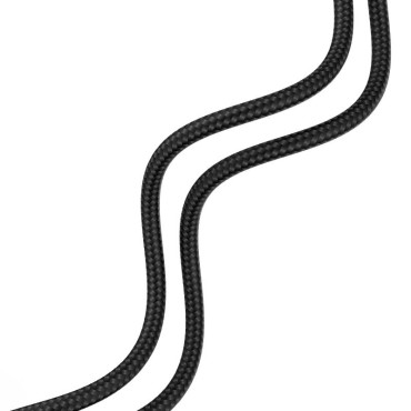 Kaapelikaapeli iPhonelle nopeaan USB-C - salama PD 20W 1m musta