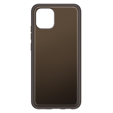 Case Galaxy A03 mehka jasna prevleka črna