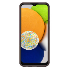 Case Galaxy A03 mehka jasna prevleka črna