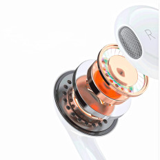 In-ear-hörlurar för iPhone med blixt X14Prol-W1-kontakt