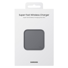 Super Fast Wireless Indukčná nabíjačka 15W čierna