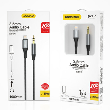Cable de audio auxiliar en...