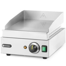 Grill Plate Profi Line Smooth for continuous work 2000W- Hendi 203125