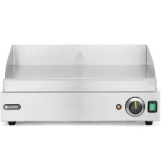 Plaque de cuisson à gril Profi Line lisse pour un travail continu 2400W - Hendi 203149