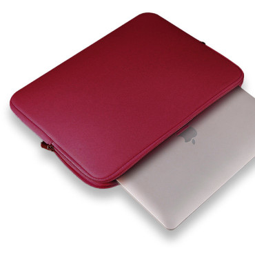 Universal påse väska för laptop tablett 15.6 '' Red