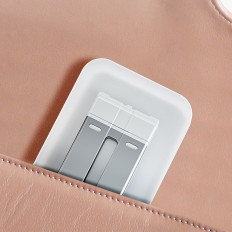 Klappständer für Tablet-Telefon bis 12,9 '' Weiß