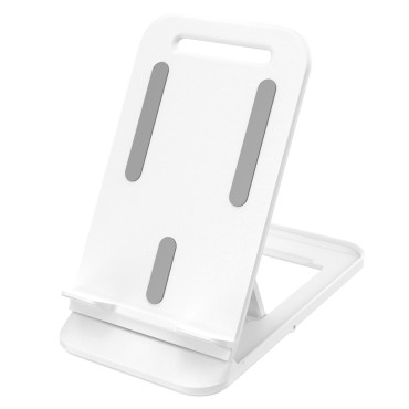 Stand stand on phone tablet universal folded white