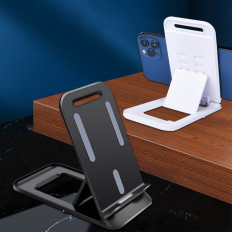 Stand stand on phone tablet universal folded white