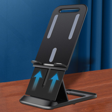 Stand stand on phone tablet universal folded white