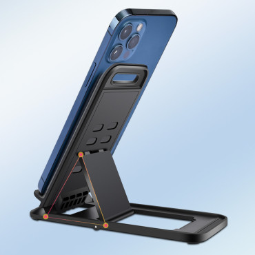 Stand Stand op telefoon Tablet Universal Gevouwen wit