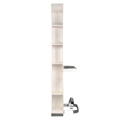 Console de coiffure Gabbiano b058 perle — vue latérale
