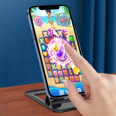 Stand stand on phone tablet universal folded white