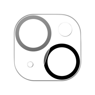 Lente protectora de la cámara de la cámara para el protector de lentes de espejo para iPhone 14 / Plus