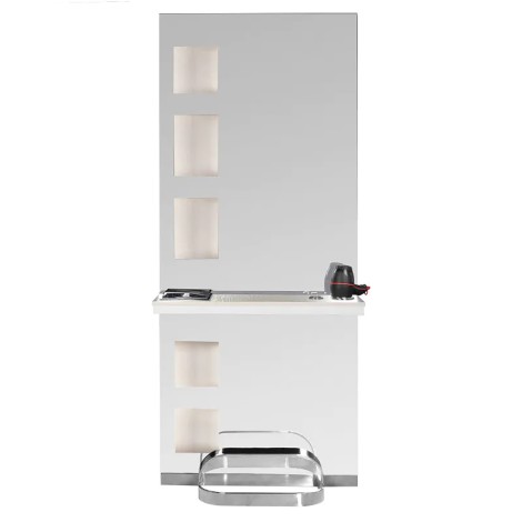 Consola de peluquería Gabbiano b058 pearl — vista frontal