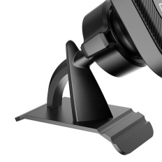 Zelfklevende magnetische autohouder voor een zwarte cockpit