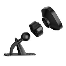 Selvklebende magnetisk bilholder for en svart cockpit
