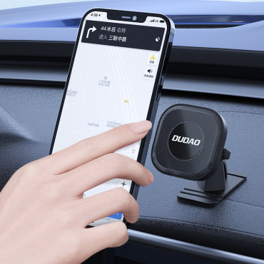 Soporte de coche magnético autoadhesivo para una cabina negra