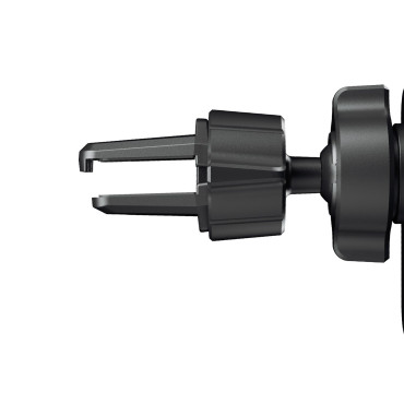 Gravitational Car Holder for en svart rutet telefon