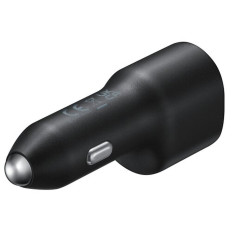 Auto lādētājs 2x USB 25W melnā vieglāka slota