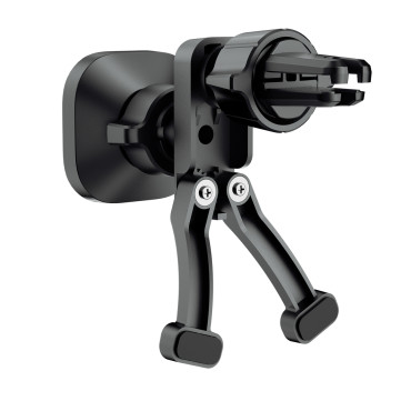 Magnetic car holder F6PRO on the ventilation checkered checkered