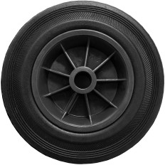 Kruh pro kontejnerové kolo vozík Devulkanized 200 / 50-100 mm