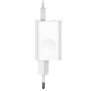 Tīkla lādētāja strāvas adapteris USB Quick Charge 3.0 White Cable