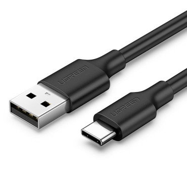 Kábel USB - USB-C 2A 0.5m Čierna