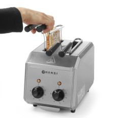 Sandwich leivänpaahdin kaksinkertaisella ajastimella 1200w- Hendi 261163