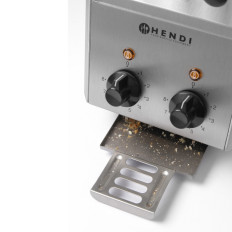 Szendvics kenyérpirító kettős időzítővel 1200w- Hendi 261163