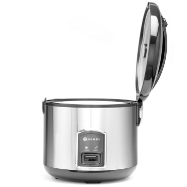 Elektrische potapparaat voor het koken van rijst met een stoomfunctie van 1.8L 700W - Hendi 240410 Elektrische potapparaat voor het koken van rijst met een stoomfunctie van 1.8L 700W - Hendi 240410