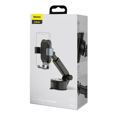 Car holder for telescopic telescopic gravity on the window Distribution board black