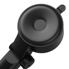 Soporte para el automóvil para la gravedad telescópica telescópica en la tabla de distribución de la ventana Negro