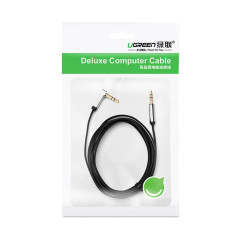 AUX Angel kábel kábel AUX 3.5mm minijack 0.5m Čierna
