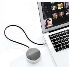 Kabel przewód płaski kątowy audio AUX 3.5mm minijack 0.5m czarny