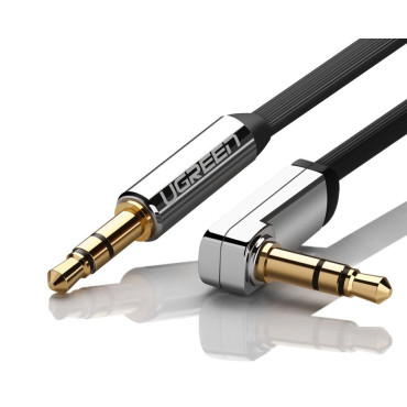 AUX Angel kábel kábel AUX 3.5mm minijack 0.5m Čierna