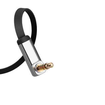 AUX Angel kábel kábel AUX 3.5mm minijack 0.5m Čierna