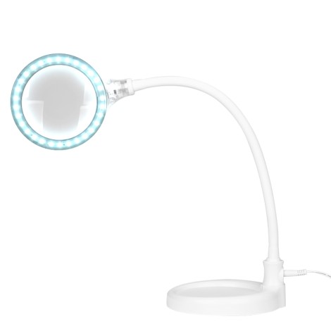 Elegant 2014-2r 30 LED lupa lampa SMD 5D sa stalkom i stezaljkom za stol