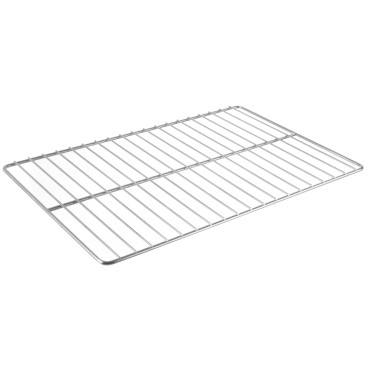 Steel grate chromed to the...