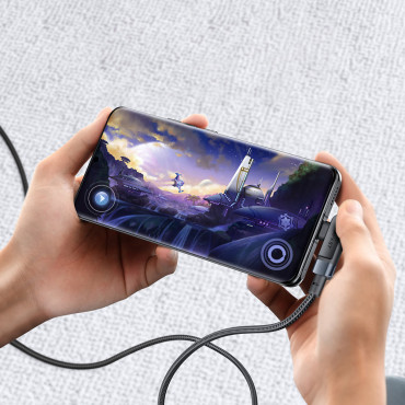 Kábel-szög kábel USB-C 100W 20V 5A 2m Glar