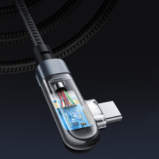 Kábel-szög kábel USB-C 100W 20V 5A 2m Glar