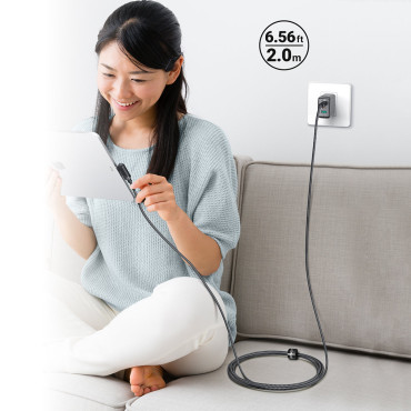 Kabelkabel in USB-C 100W 20V 5A 2M PLAR