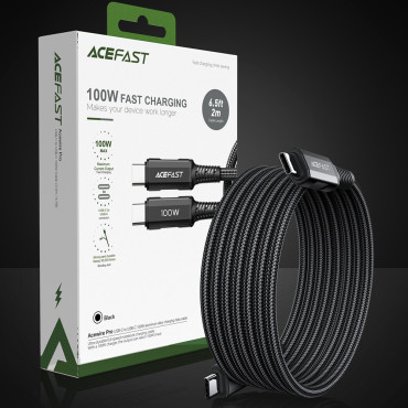 Kabeļu kabelis USB-C 100W 20V 5A 2M 2M