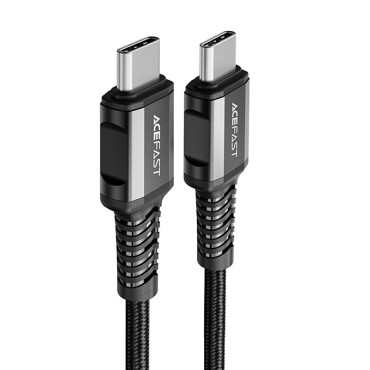 Cavo in cavo in USB-C 60W 20V 3A 1.2m Nero