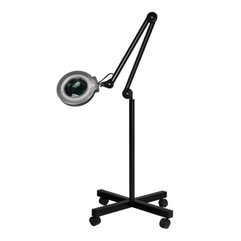 ACTIVESHOP S4 Lupenlampe mit 5 Dioptrien und schwarzem Stativ