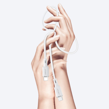 Cable USB-C 60W 20V 3A cable 1.2m White