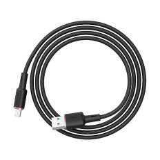 USB kabelový kabel - USB-C 3A 1.2m Černá