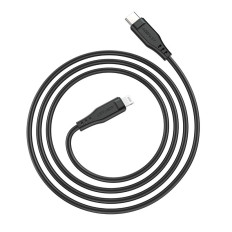 Kaapeli-kaapeli iPhone MFI USB-C - Lightning 30W 3A 1.2m musta