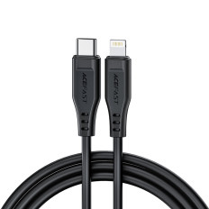 Cabo de cabo para iPhone MFI USB-C - Lightning 30W 3A 1.2m Preto